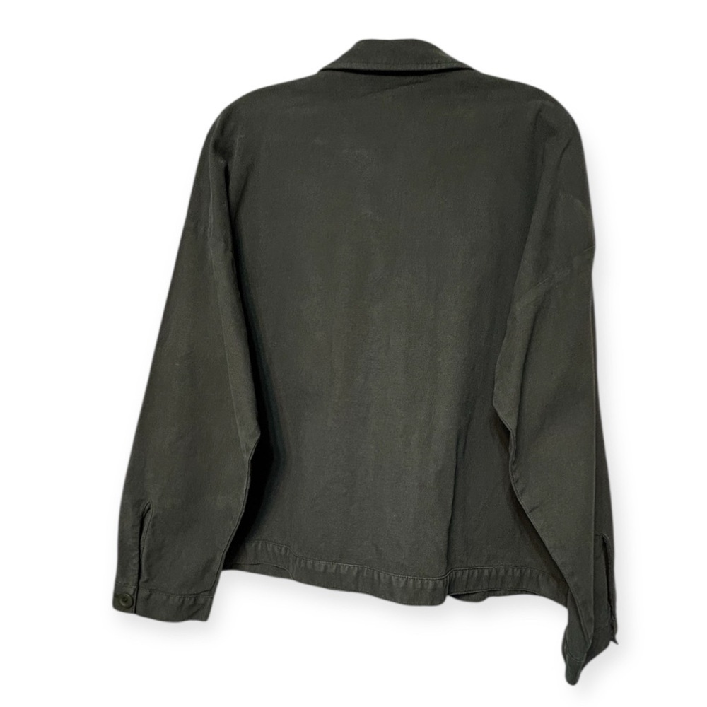 Eileen Fisher organic cotton hemp jacket - Picture 5 of 7